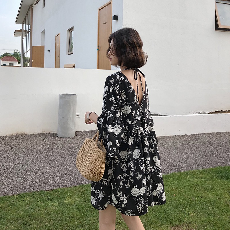 Midi Skirt Floral - Wakacje na plaży na Bali, spódnica