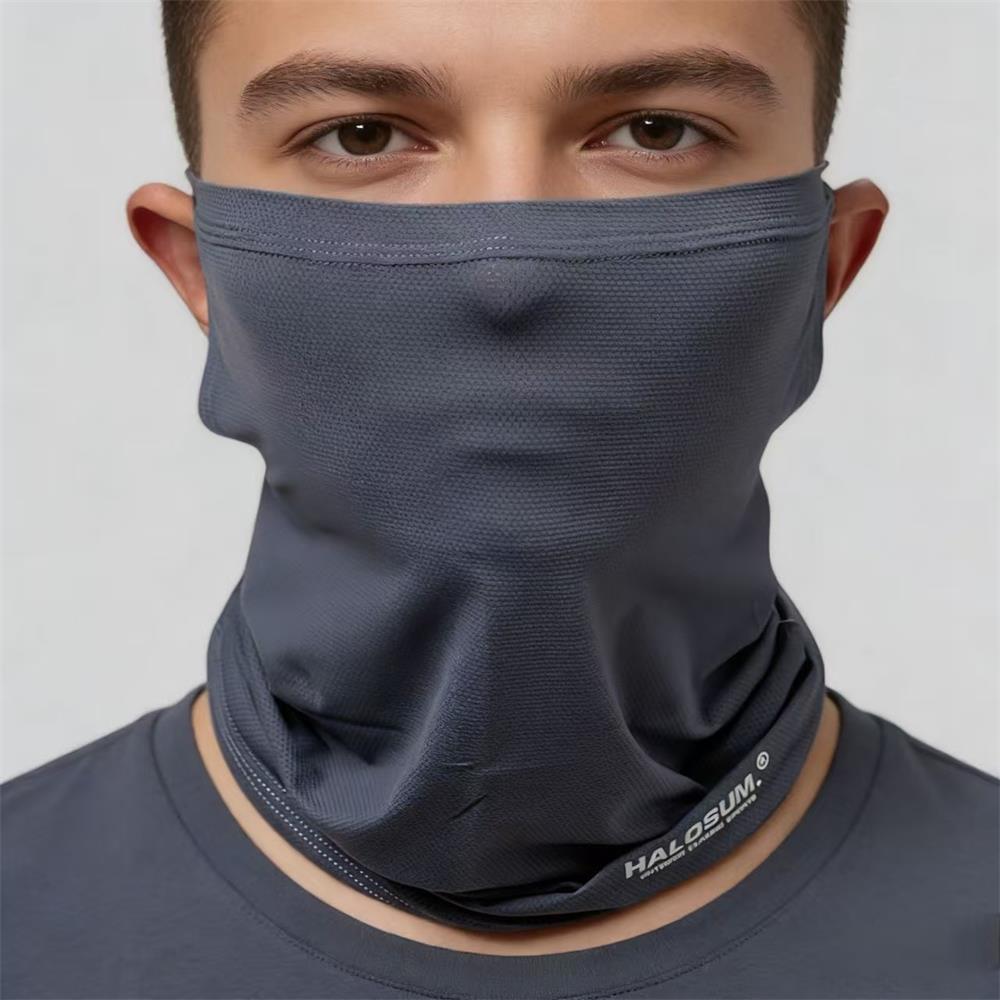 Headband Summer Knit - Szalik z jedwabiu lodowego chroniący przed