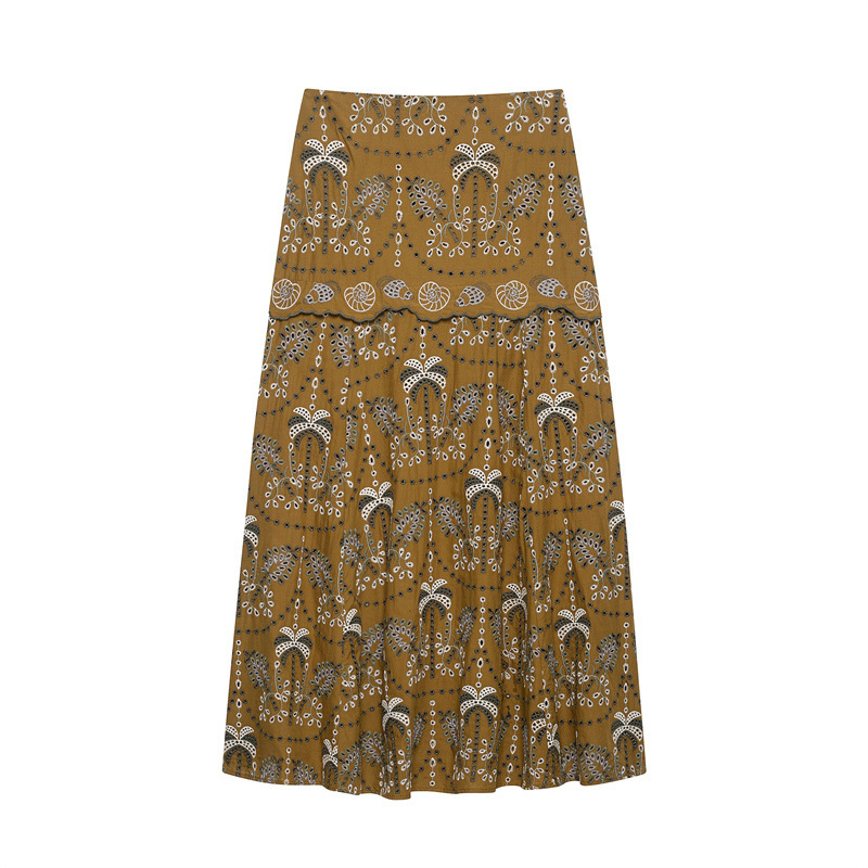 NINE ZAR – damski zestaw ubrań – Midi Skirt Floral recenzja i cena
