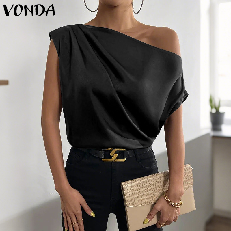 Bluzka damska VONDA Plus Size  – Blouse Off Shoulder recenzja i cena