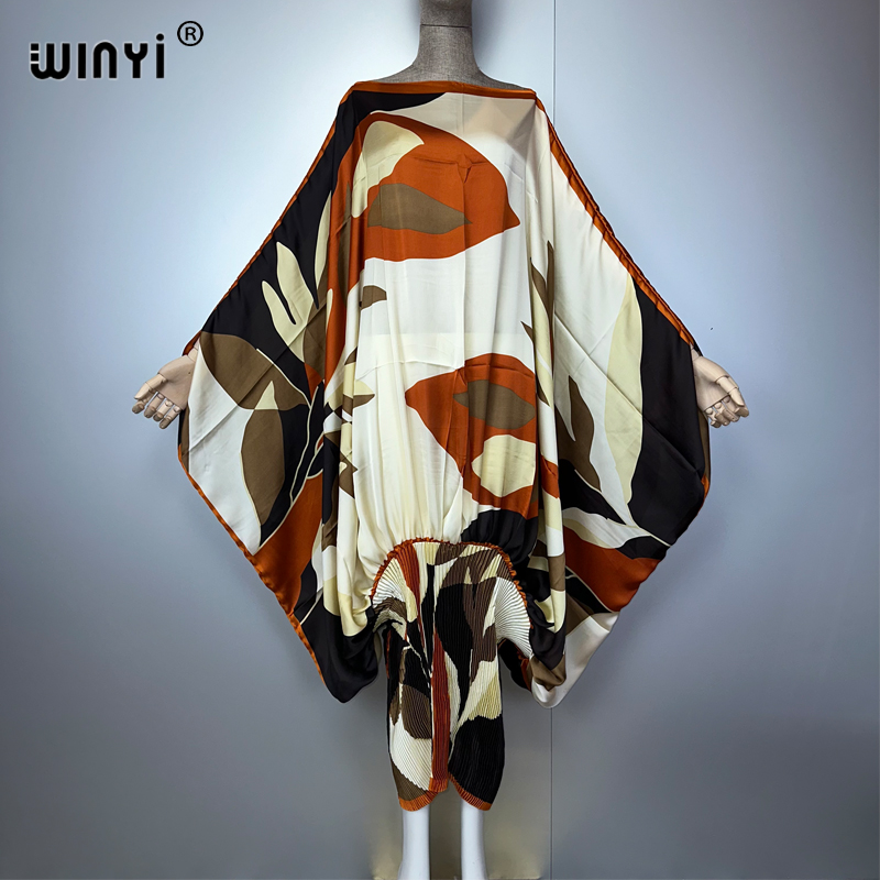 WINYI Plisowana elastyczna luź – Cover Up Kaftan recenzja i cena