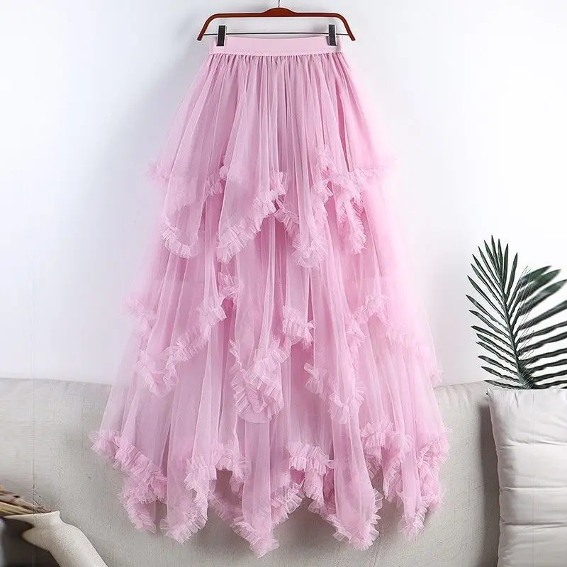 Letnia moda nieregularna tiulo – Midi Skirt Floral recenzja i cena
