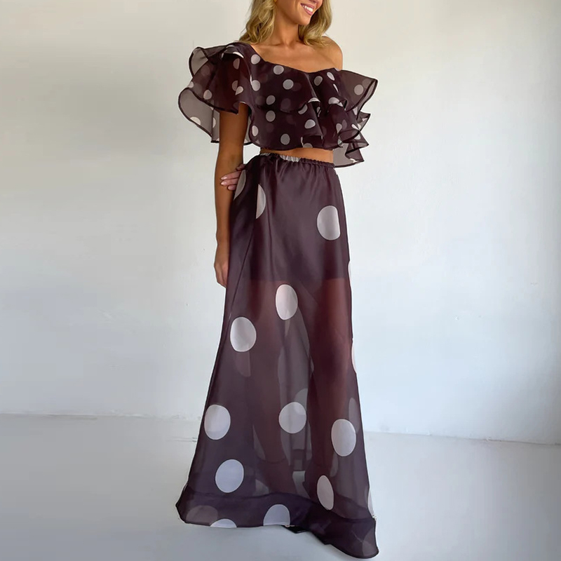 Damski dwuczęściowy zestaw: se – Romper Floral Print recenzja i cena